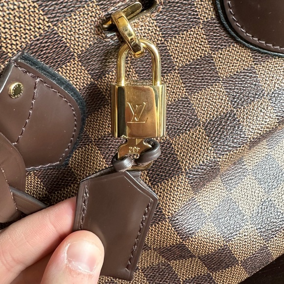 AUTHENTIC LV Damier Ebene Normandy bag - Picture 9 of 11